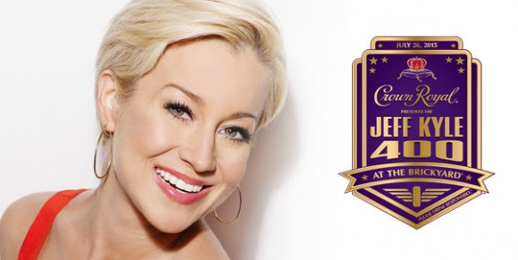 Kellie Pickler to sing National Anthem prior to 2015 Crown Royal Presents the Jeff Kyle 400 at the Brickyard